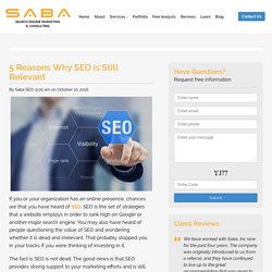 Is SEO Still Relevant in 2016?