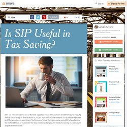 Is SIP Useful in Tax Saving?