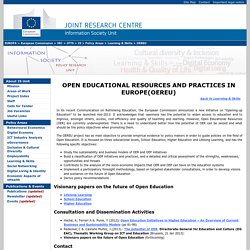 2013 oer & practices in Europe