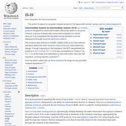 IS-IS - Wikipedia