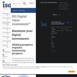 ISG Digital Progress Index Score