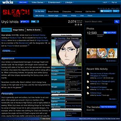 Uryū Ishida Info