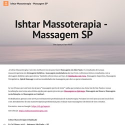 Google Sites: Ishtar Massoterapia - Massagem SP