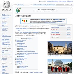 Islam en Belgique