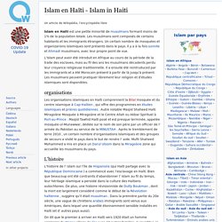 Islam en Haïti - Islam in Haiti - qwe.wiki
