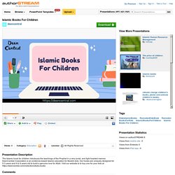 Islamic Books for Children