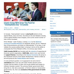 Islamic Group With Terror Ties Push For “Islamophobia Day” In Canada