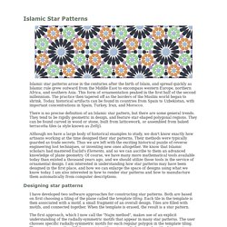 Islamic Star Patterns