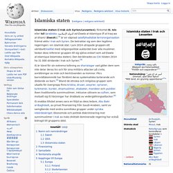 Islamiska staten