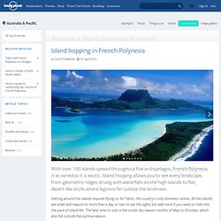 Island hopping in French Polynesia