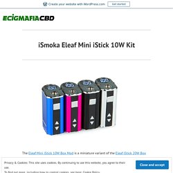 iSmoka Eleaf Mini iStick 10W Kit