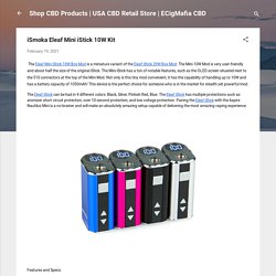 iSmoka Eleaf Mini iStick 10W Kit