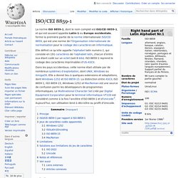 ISO/CEI 8859-1
