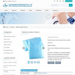 Medical Gowns,Cpe Isolation Gowns manufacturer wholesale-Yichang