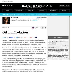 "Oil and Isolation" by Juliet Torome