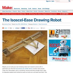 The Isoscel-Ease Drawing Robot