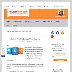 iSpring Pro Authoring Tool Review