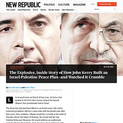 How the Israel-Palestine Peace Deal Died