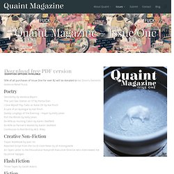 Quaint Magazine