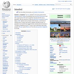 Wikipedia: Istanbul