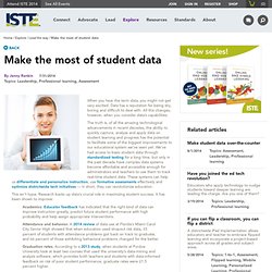 Make the most of student data