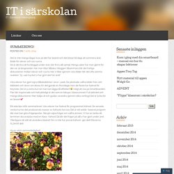 IT i särskolan