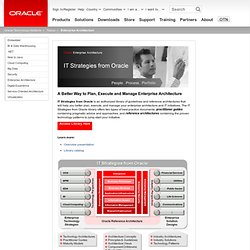 IT Strategies from Oracle