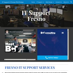 IT Support & Fresno Web Design - IT Support Fresno