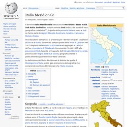 Italia Meridionale