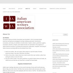 Italian American Writers Association