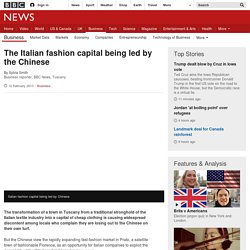 The Italian fashion capital being led by the Chinese