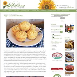 Apple Lavender Muffins