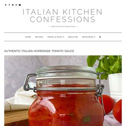 Authentic Italian pasta sauce recipe tomato