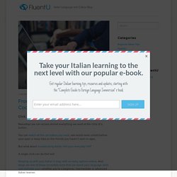 8 Must-read Italian Blogs for Language Learners