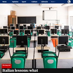 Italian lessons: what we've learned from two months of home schooling