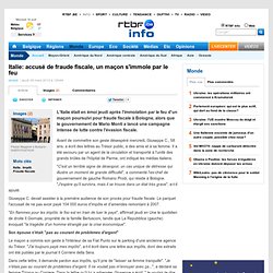 Italie: accusé de fraude fiscale, un maçon s'immole par le feu