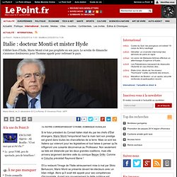 Italie : docteur Monti et mister Hyde
