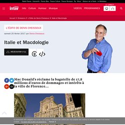 Italie et Macdologie