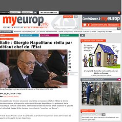 Italie : Giorgio Napolitano réélu par défaut chef de l’Etat