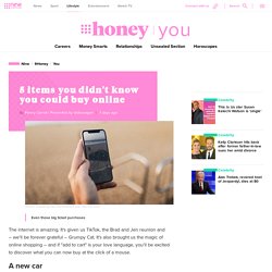 5 items you didn't know you could buy online - 9Honey