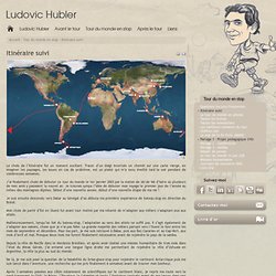 Itinéraire suivi - Ludovic Hubler