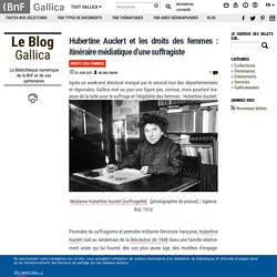 Hubertine Auclert et les droits des femmes : itinéraire médiatique d’une suffragiste