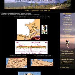 cartes et itinéraires détaillés du chemin vers Saint-Jacques de Compostelle