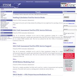 ITSM Community - Downloads - Tools