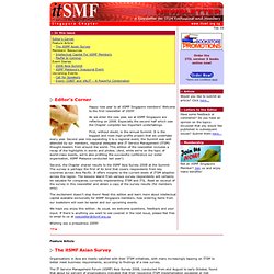 itSMF Singapore Newsletter