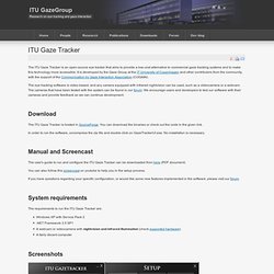 ITU Gaze Tracker