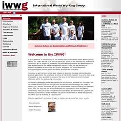 IUE > IWWG > Welcome