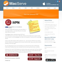 iVPN - The original VPN Server for Mac