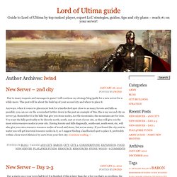 Lord of Ultima guide