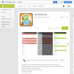 iwolnelektury - Aplicaciones de Android en Google Play
